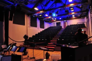 Blake studio interior